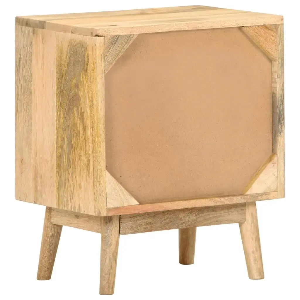 Bedside Cabinet 40x30x50 cm Solid Mango Wood 320947