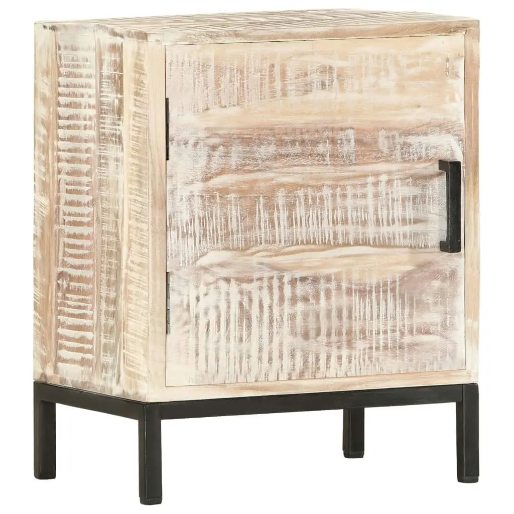 Bedside Cabinet 40x30x50 cm Solid Acacia Wood 287330