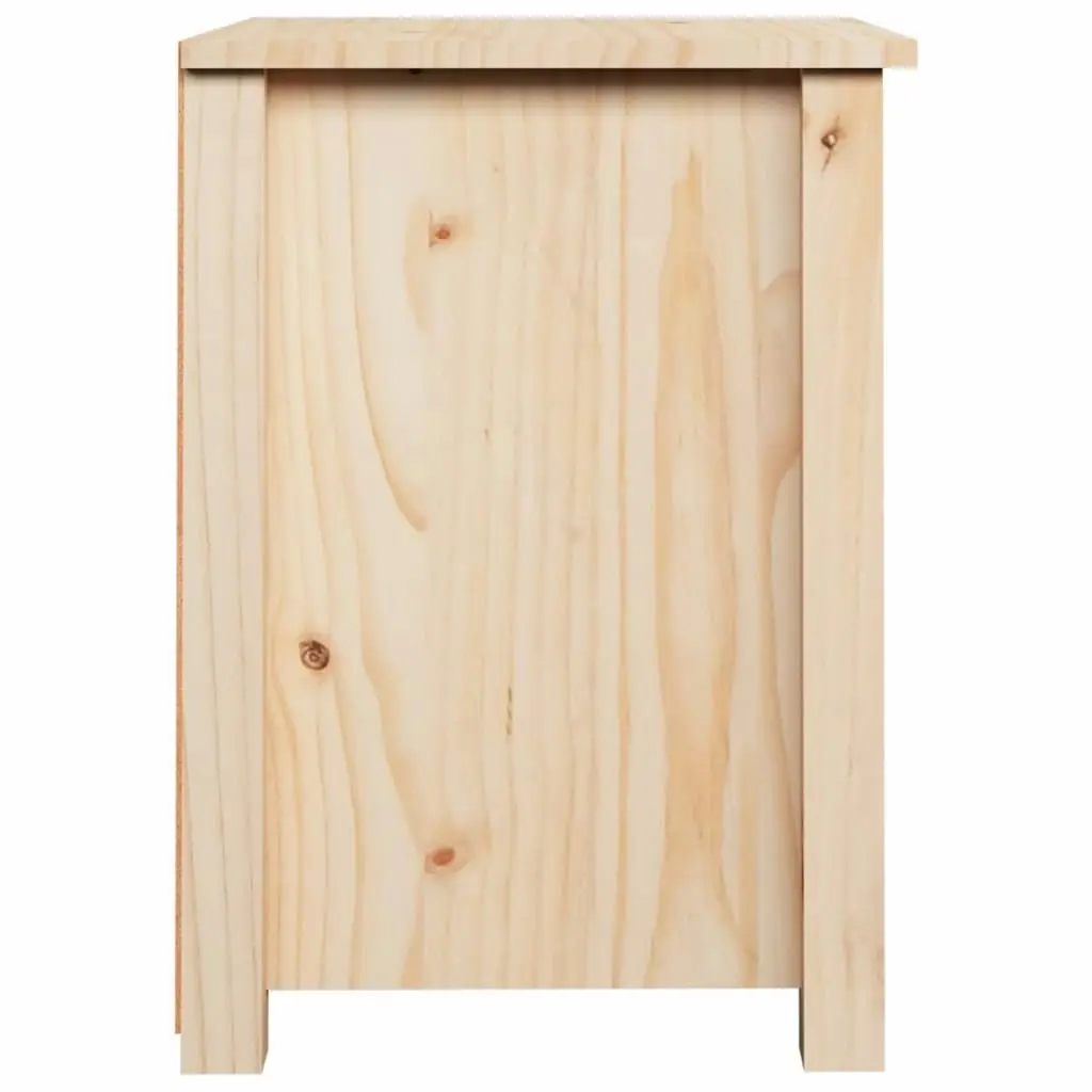 Bedside Cabinet 40x35x49 cm Solid Wood Pine 813709