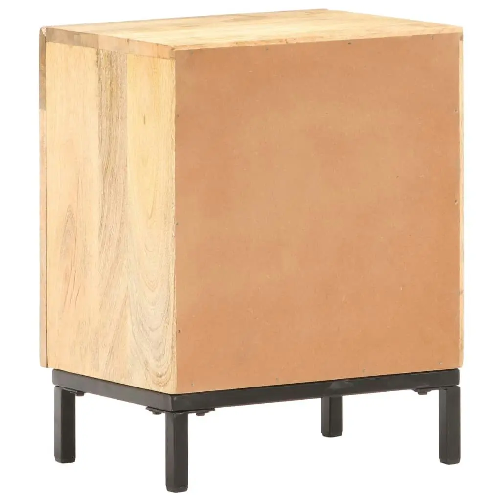 Bedside Cabinet 40x30x51 cm Solid Mango Wood 320225