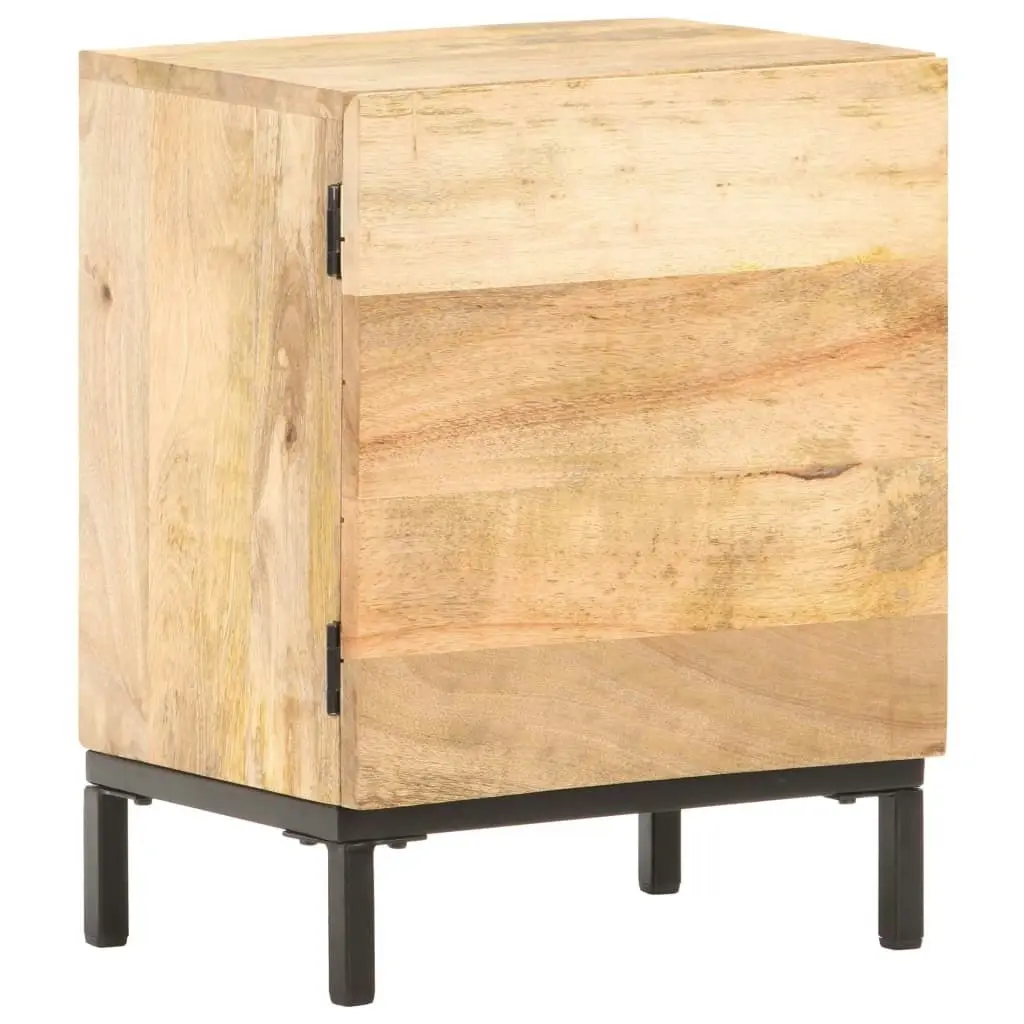 Bedside Cabinet 40x30x51 cm Solid Mango Wood 320225