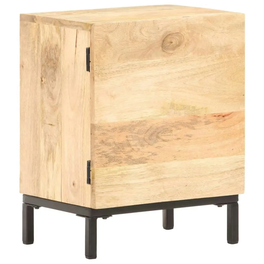 Bedside Cabinet 40x30x51 cm Solid Mango Wood 320225