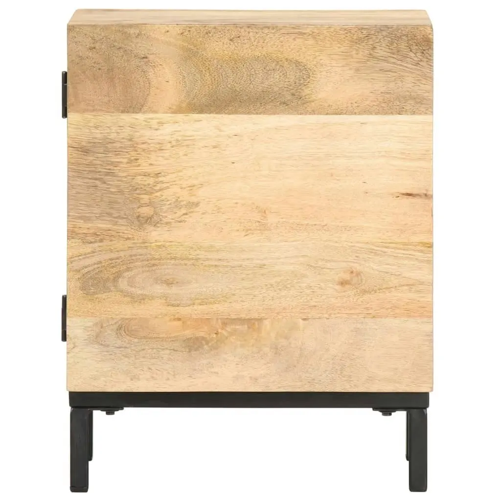 Bedside Cabinet 40x30x51 cm Solid Mango Wood 320225