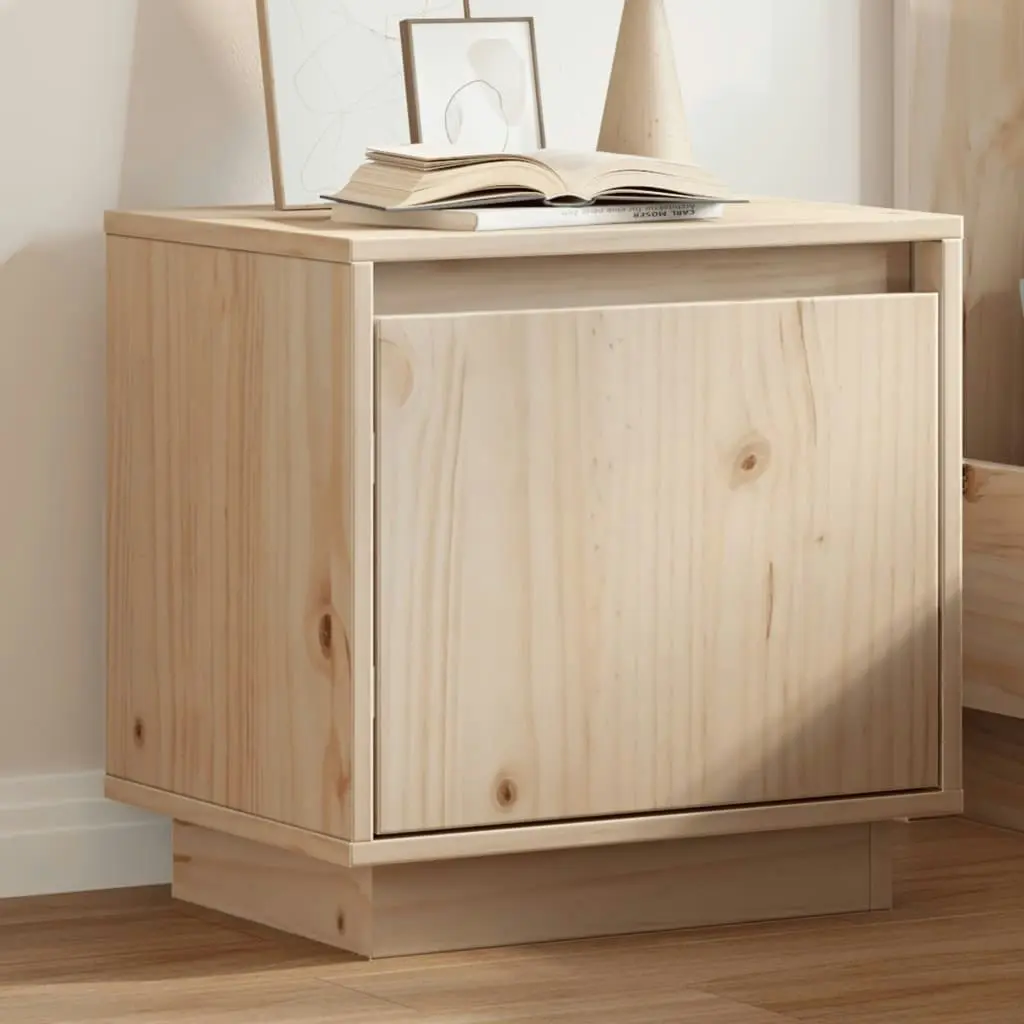 Bedside Cabinet 40x30x40 cm Solid Wood Pine 813305