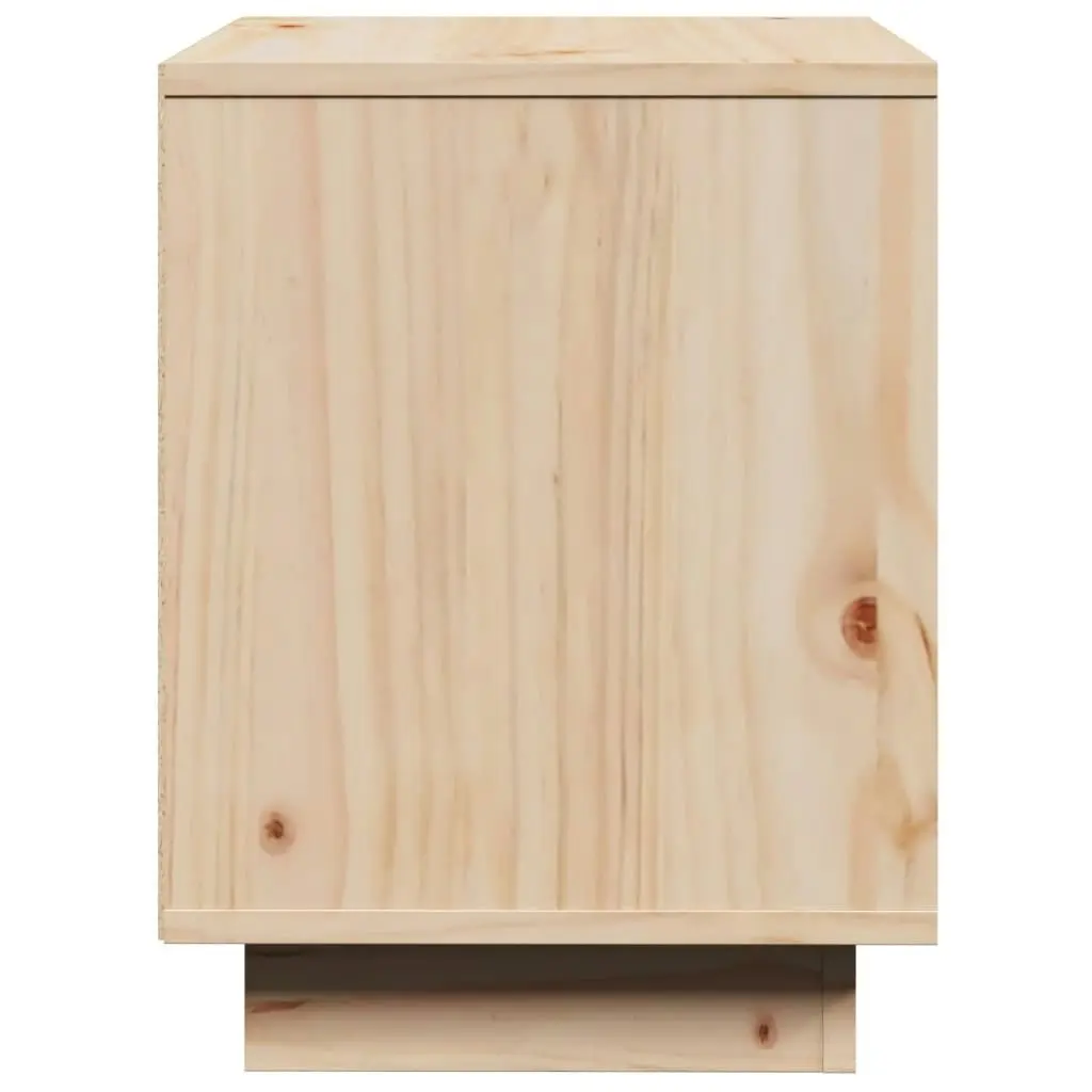 Bedside Cabinet 40x30x40 cm Solid Wood Pine 813305