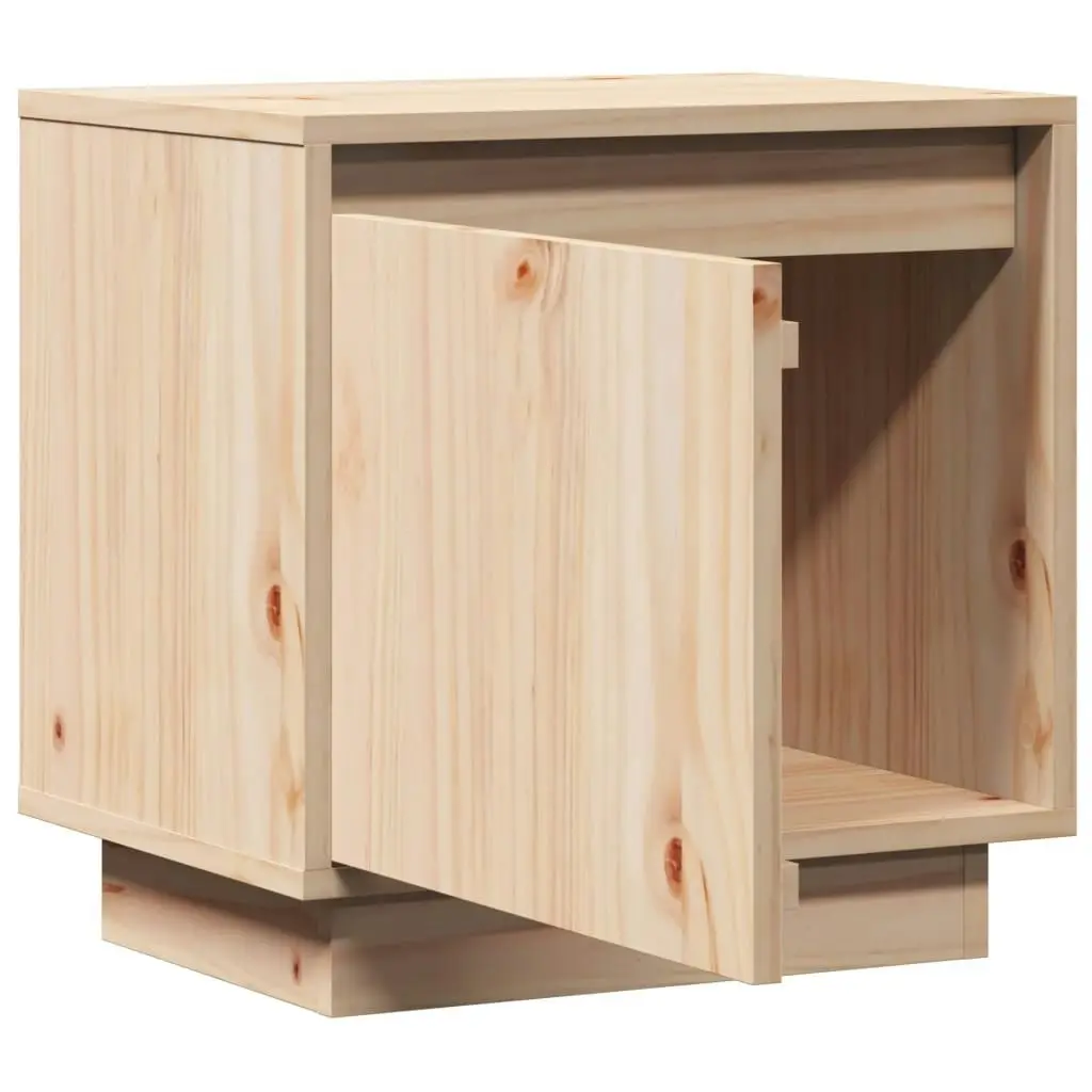 Bedside Cabinet 40x30x40 cm Solid Wood Pine 813305