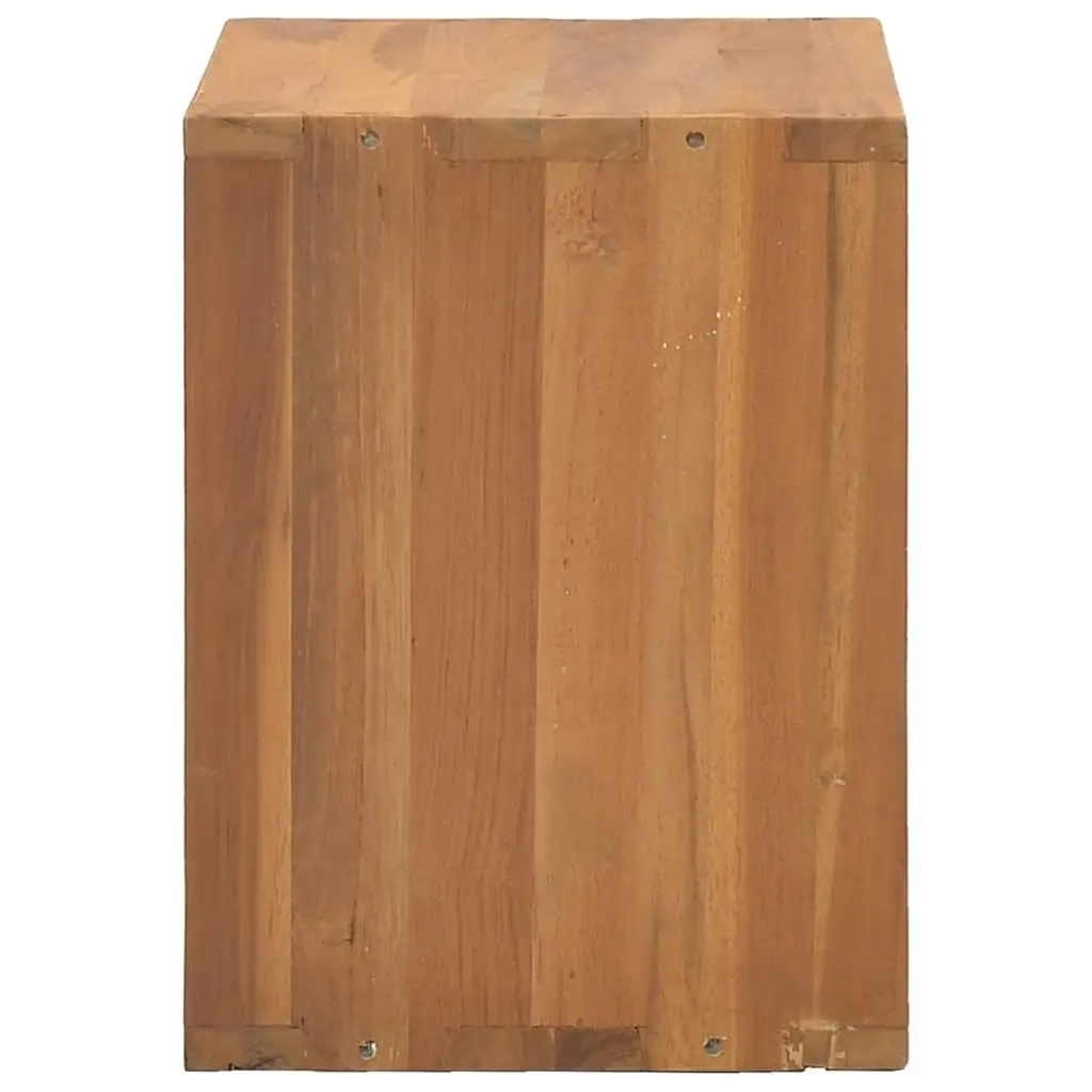 Bedside Cabinet 40x30x40 cm Solid Teak Wood 326132