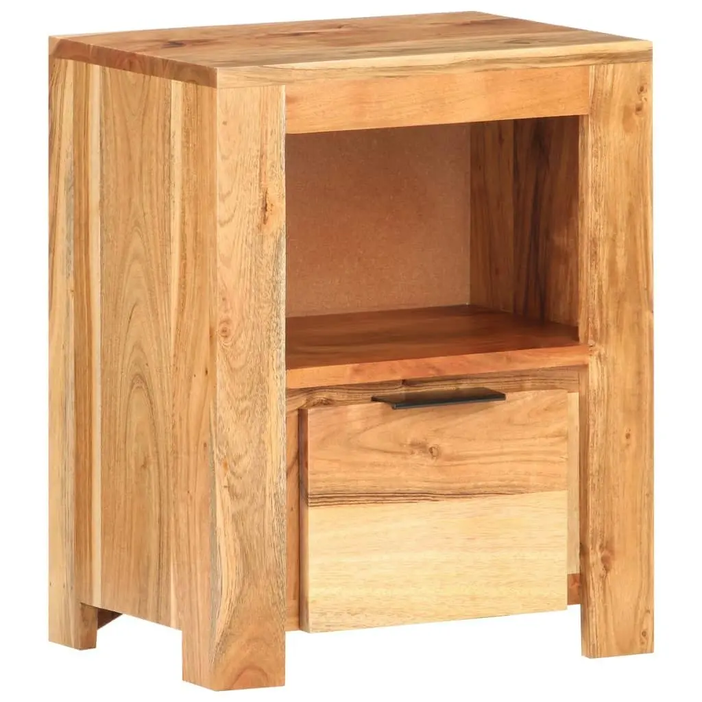 Bedside Cabinet 40x30x50 cm Solid Acacia Wood 320210