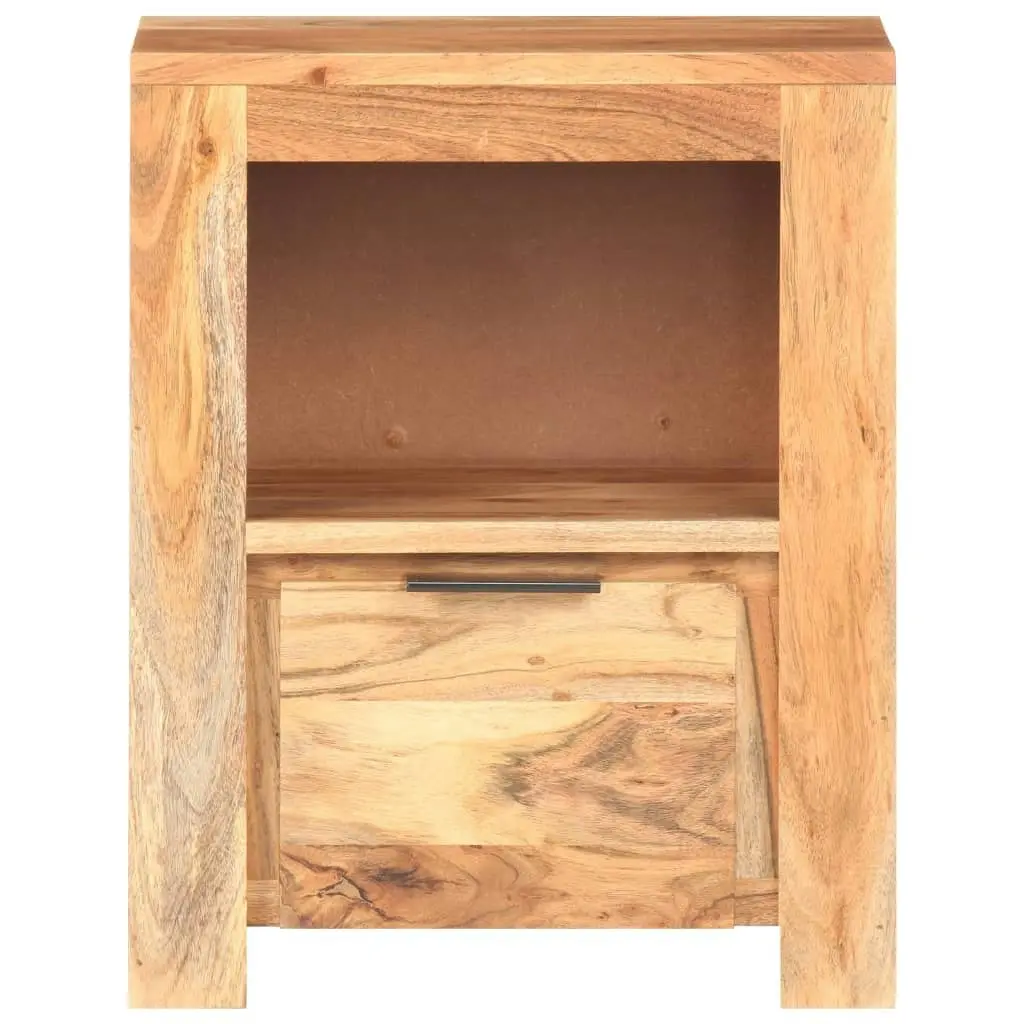 Bedside Cabinet 40x30x50 cm Solid Acacia Wood 320210