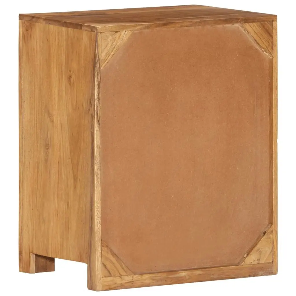 Bedside Cabinet 40x30x50 cm Solid Acacia Wood 320210