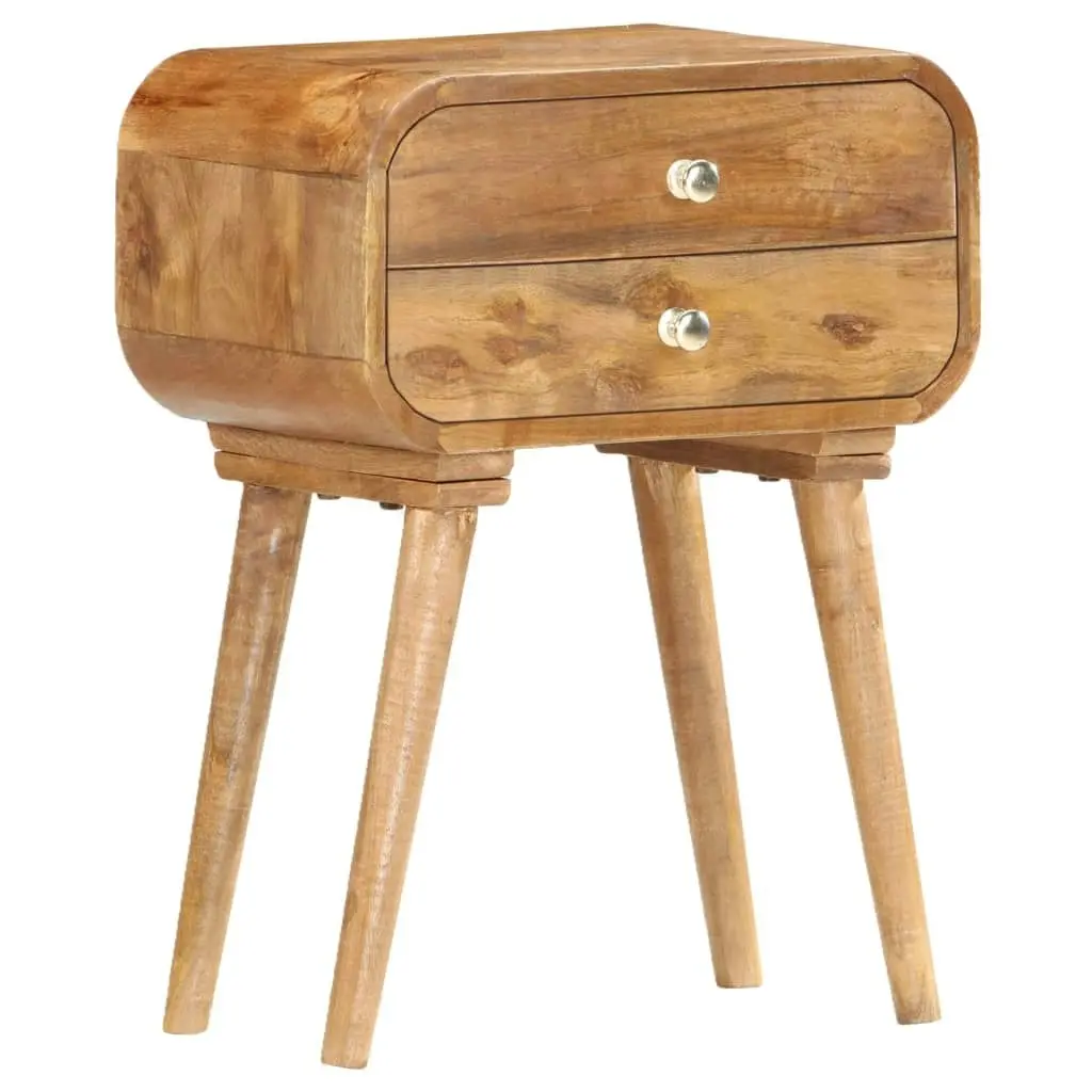 Bedside Cabinet 43x30x58 cm Solid Mango Wood 285851