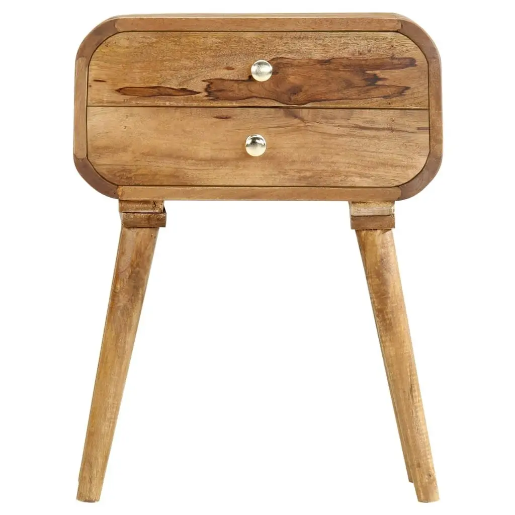 Bedside Cabinet 43x30x58 cm Solid Mango Wood 285851