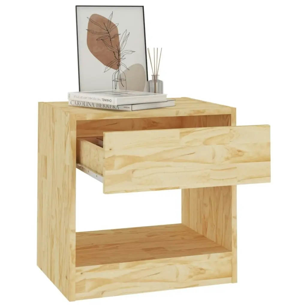 Bedside Cabinet 40x31x40 cm Solid Pinewood 808063