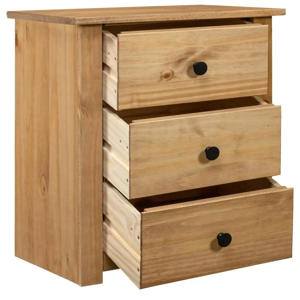 Bedside Cabinet 46x40x57 cm Pinewood Panama Range 282652