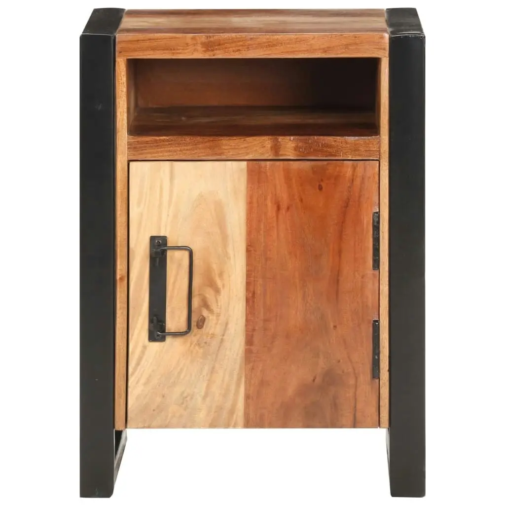 Bedside Cabinet 40x35x55cm Solid Acacia Wood 321569