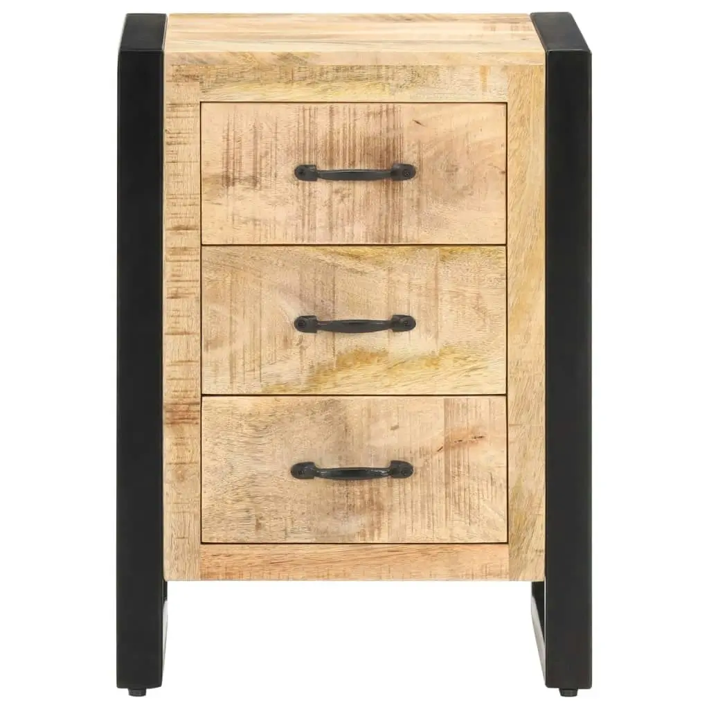 Bedside Cabinet 40x35x55 cm Solid Mango Wood 320229