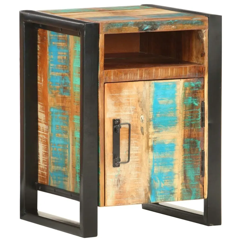 Bedside Cabinet 40x35x55 cm Solid Wood Reclaimed 321568