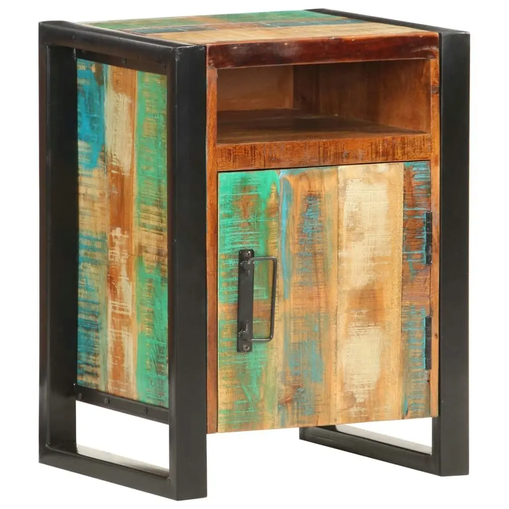 Bedside Cabinet 40x35x55 cm Solid Wood Reclaimed 321568