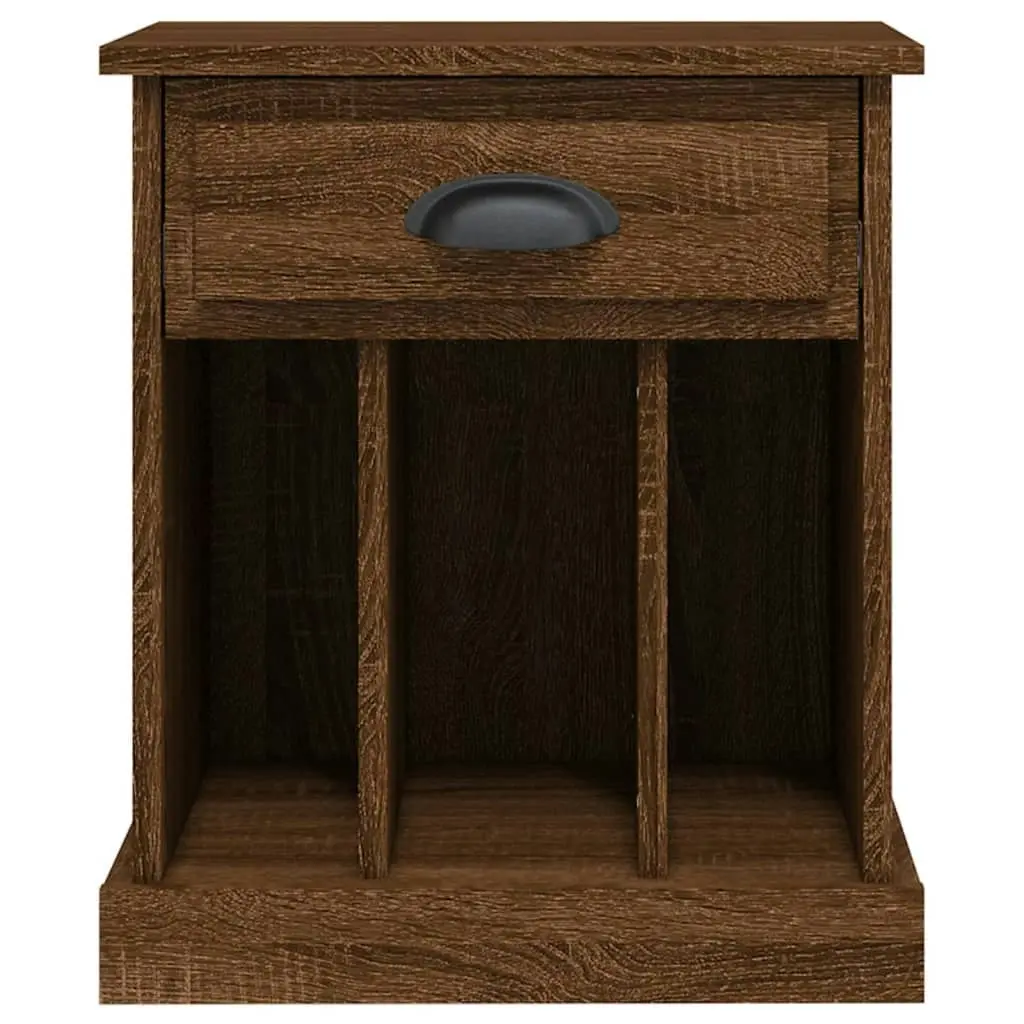 Bedside Cabinet Brown Oak 43x36x50 cm 816358