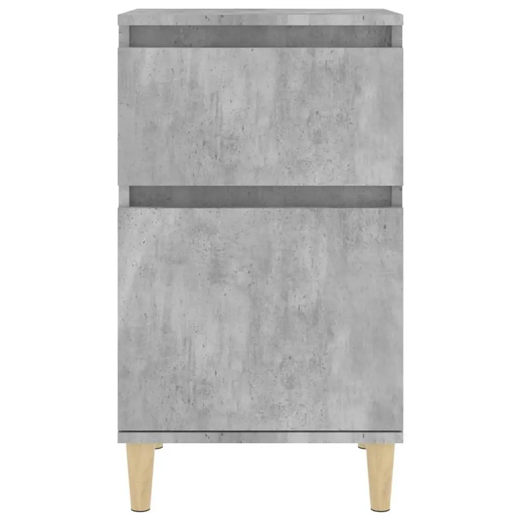 Bedside Cabinet Concrete Grey 40x35x70 cm 819700