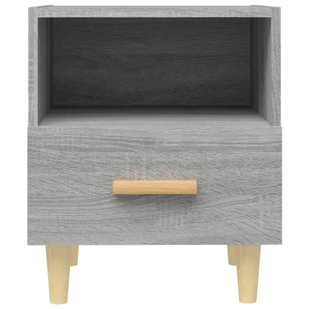 Bedside Cabinet Grey Sonoma 40x35x47 cm 817299