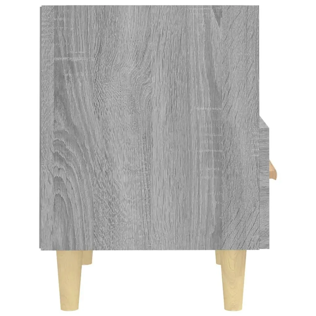 Bedside Cabinet Grey Sonoma 40x35x47 cm 817299