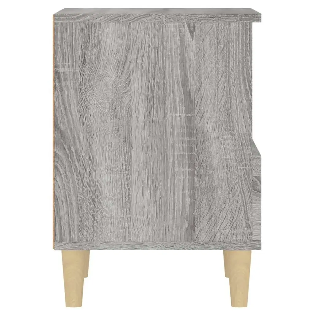 Bedside Cabinet Grey Sonoma 40x35x50 cm 821806