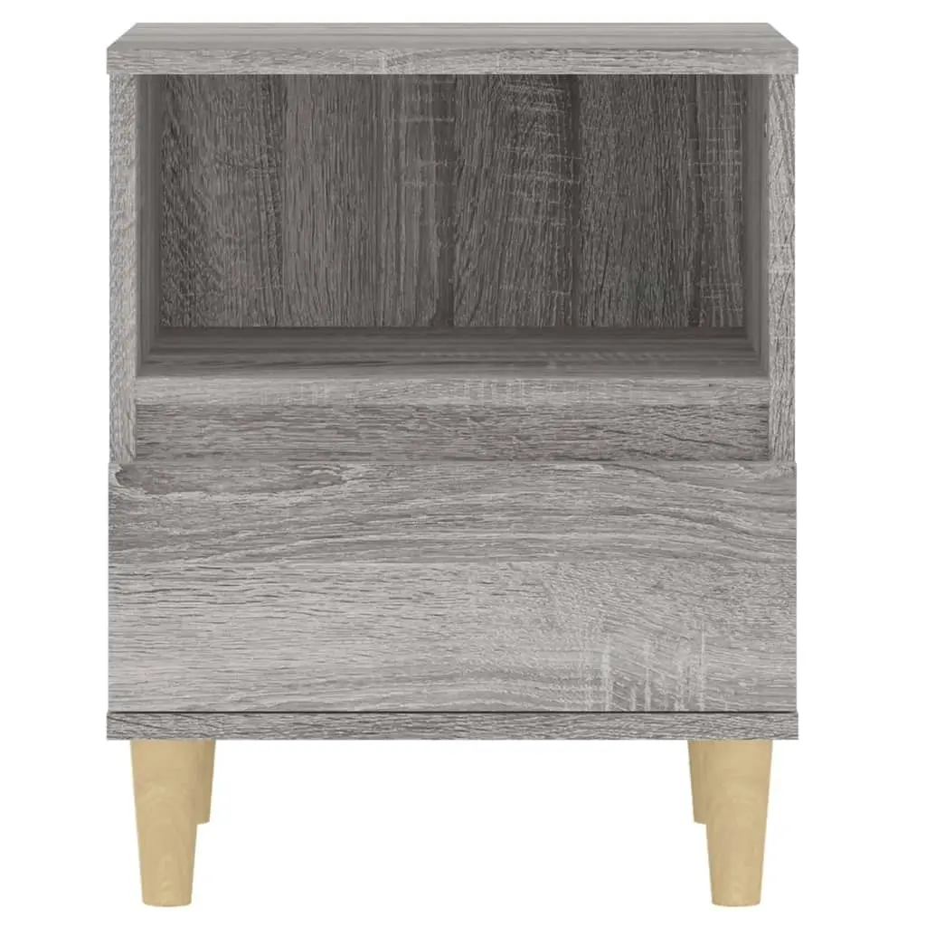 Bedside Cabinet Grey Sonoma 40x35x50 cm 821806