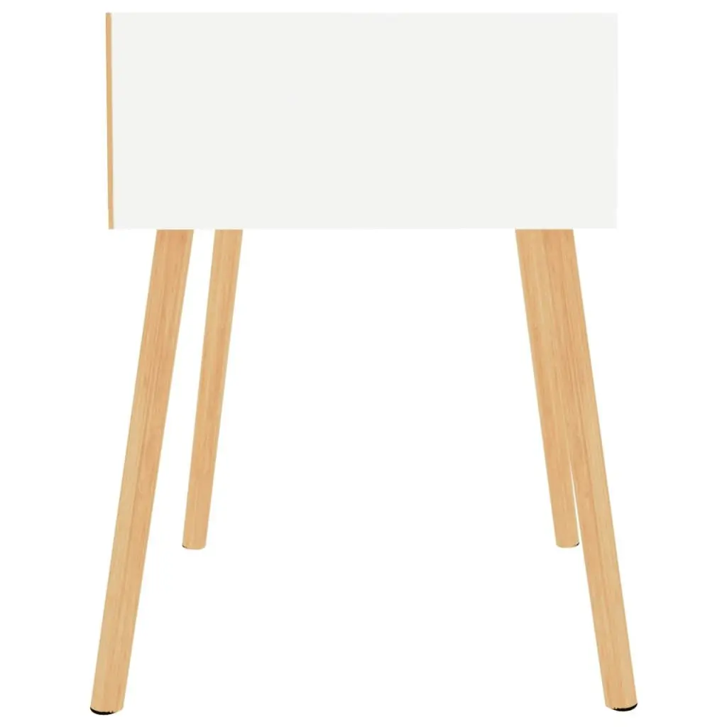 Bedside Cabinet High Gloss White 40x40x56 cm Engineered Wood 326807