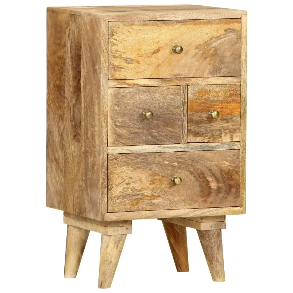 Bedside Cabinet 36x30x60 cm Solid Mango Wood 286123