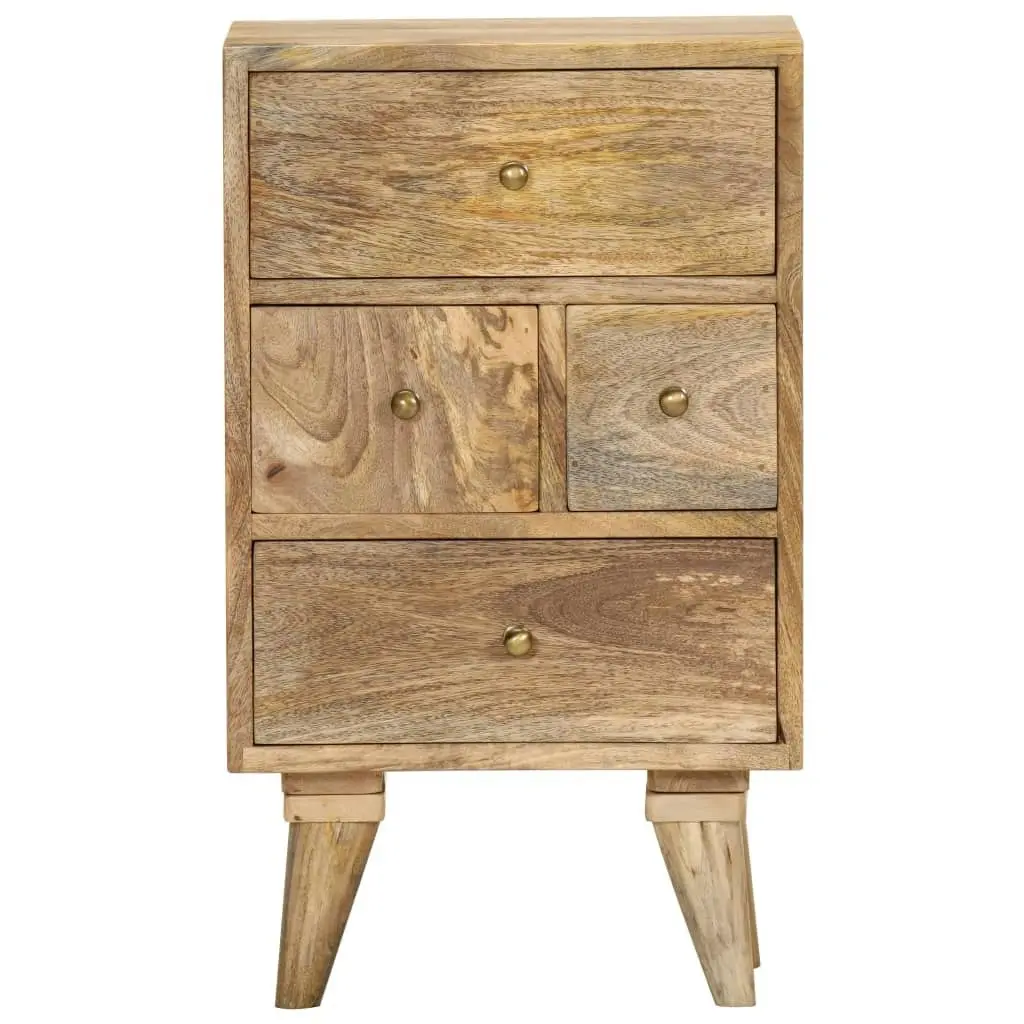 Bedside Cabinet 36x30x60 cm Solid Mango Wood 286123