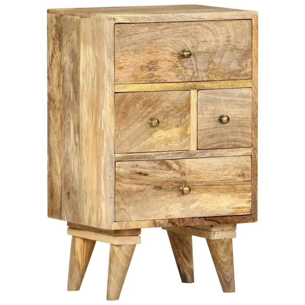 Bedside Cabinet 36x30x60 cm Solid Mango Wood 286123