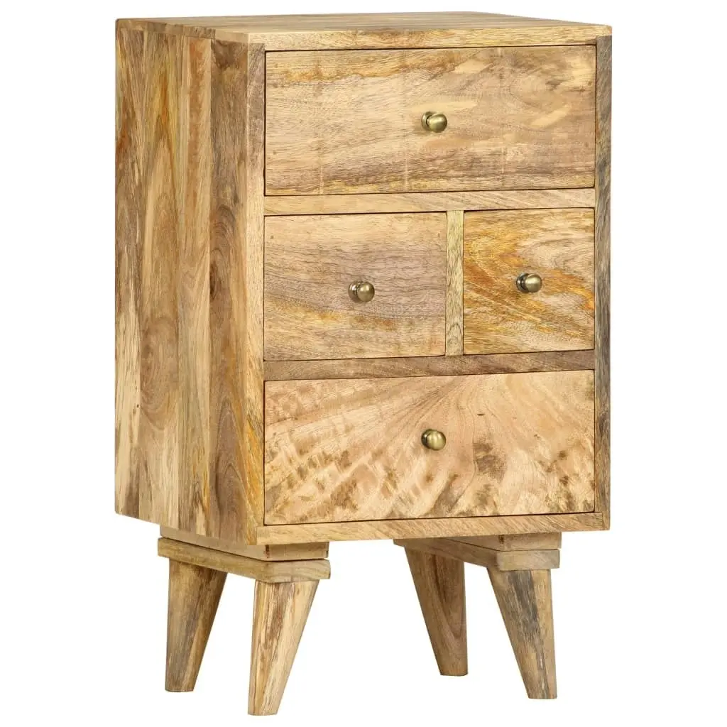 Bedside Cabinet 36x30x60 cm Solid Mango Wood 286123