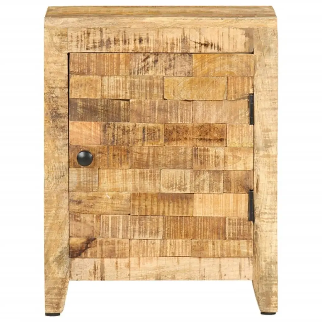 Bedside Cabinet 40x30x50 cm Solid Mango Wood 320802