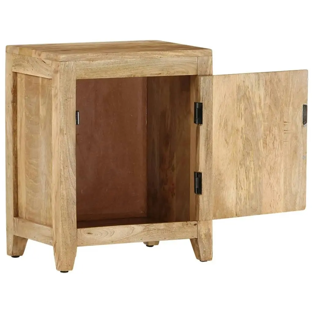 Bedside Cabinet 40x30x50 cm Solid Mango Wood 320811