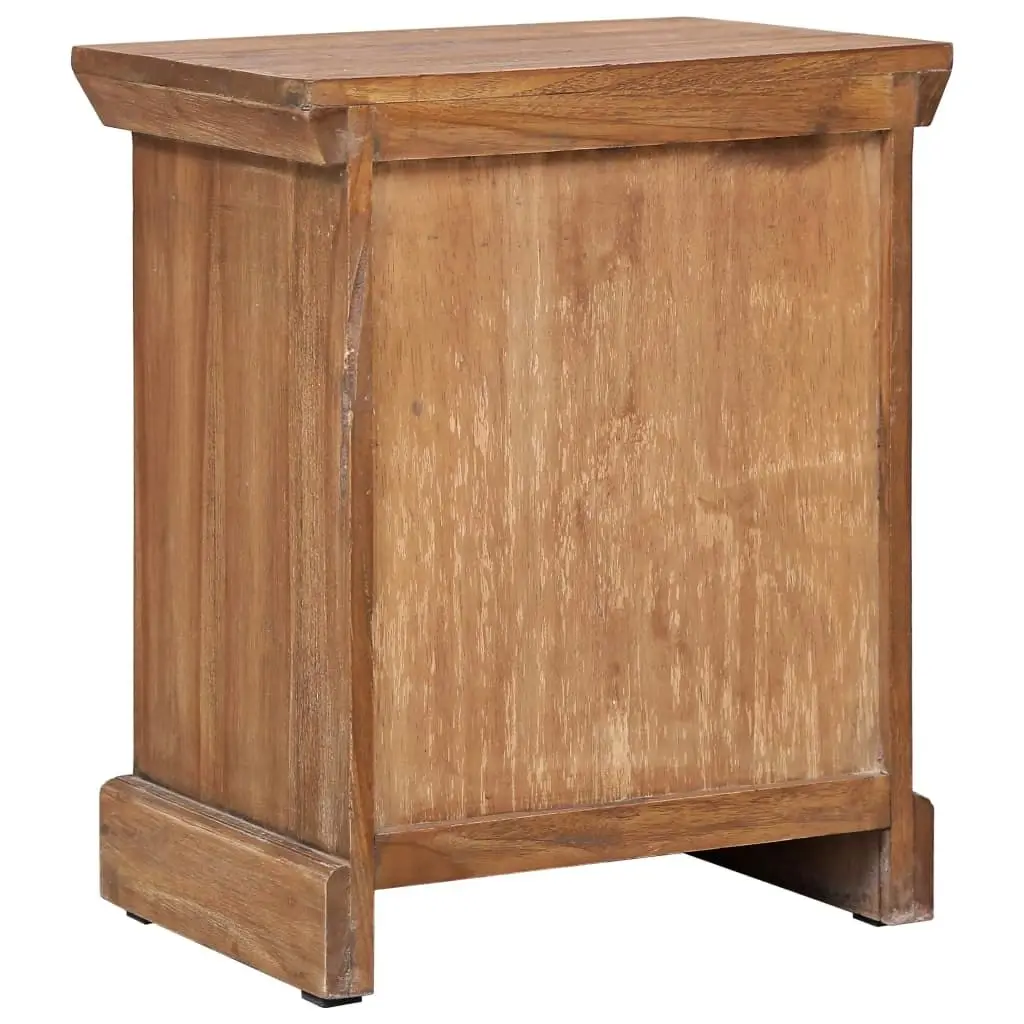 Bedside Cabinet 40x30x50 cm Solid Teak 285309