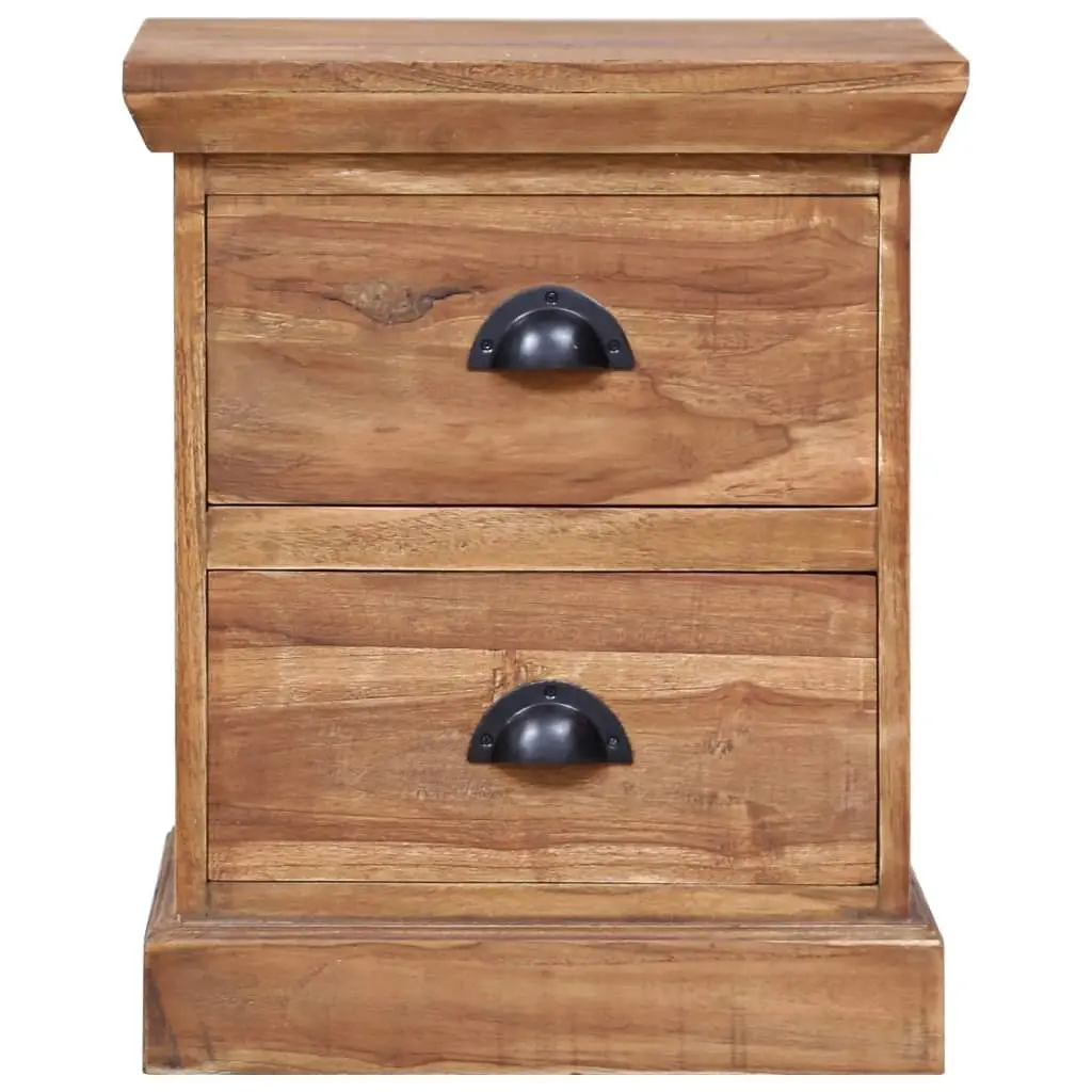 Bedside Cabinet 40x30x50 cm Solid Teak 285309