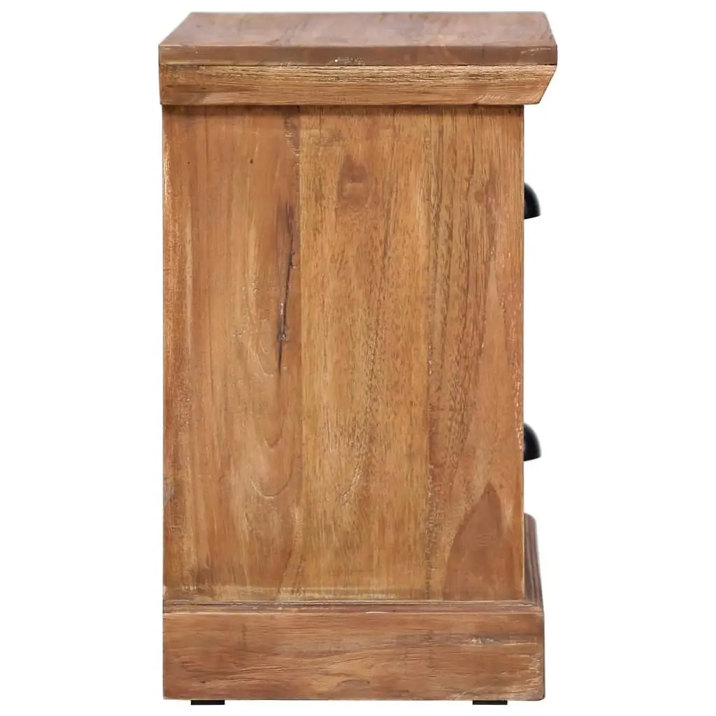 Bedside Cabinet 40x30x50 cm Solid Teak 285309