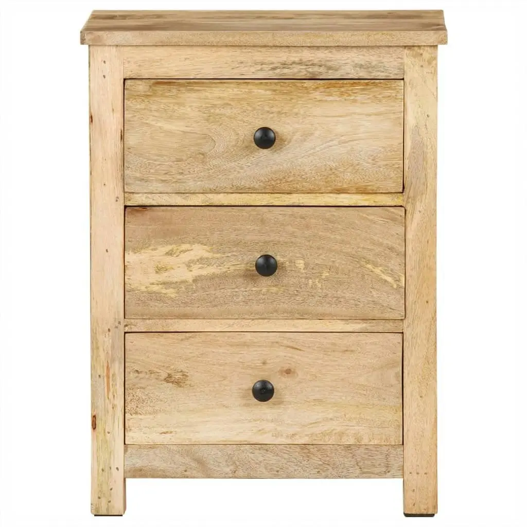 Bedside Cabinet 45x35x60 cm Solid Mango Wood 320807