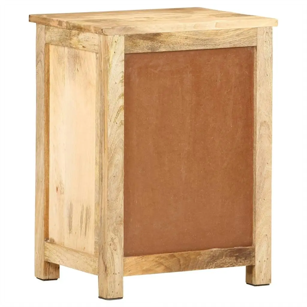 Bedside Cabinet 45x35x60 cm Solid Mango Wood 320807