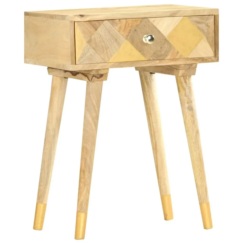 Bedside Cabinet 43x30x58 cm Solid Mango Wood 285857