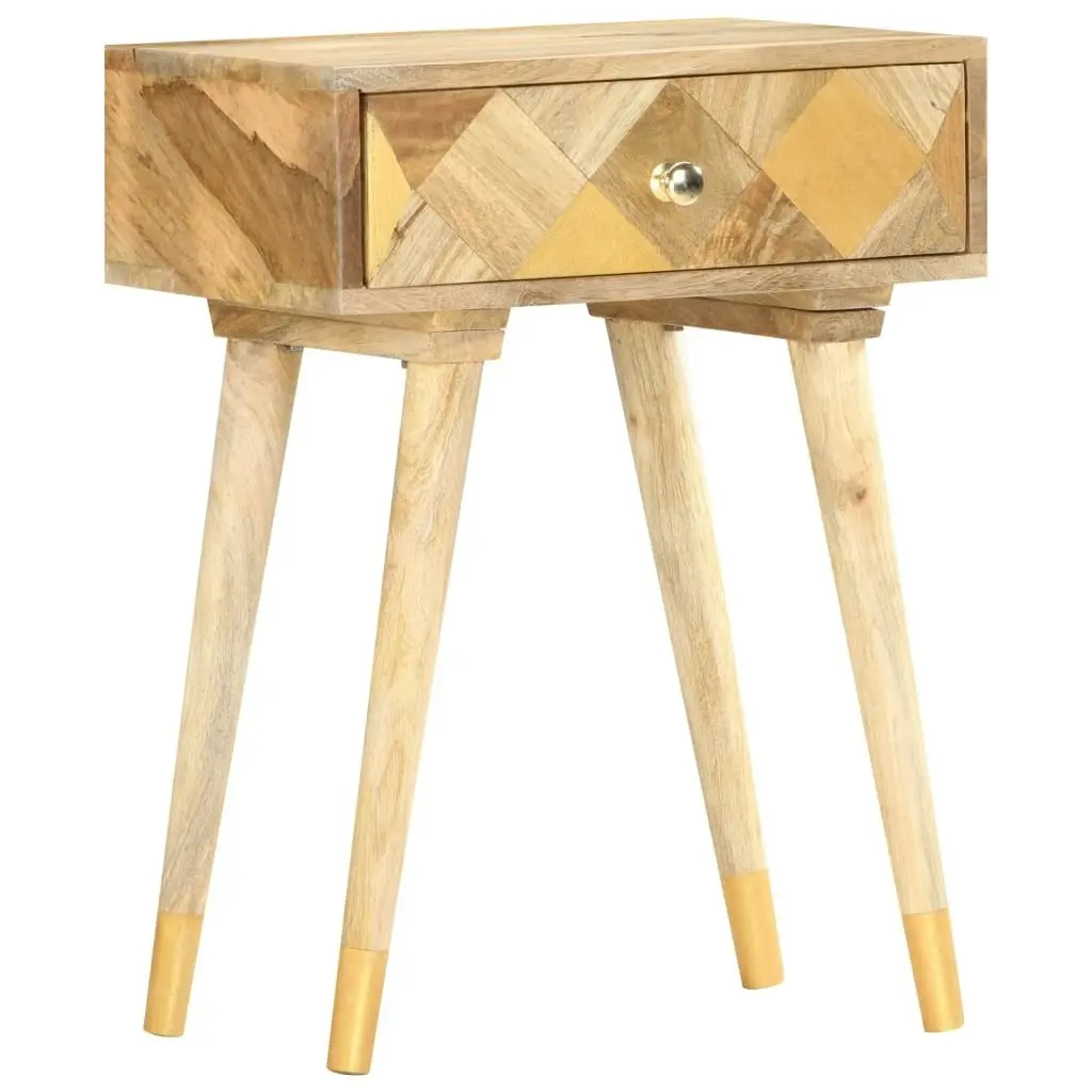 Bedside Cabinet 43x30x58 cm Solid Mango Wood 285857