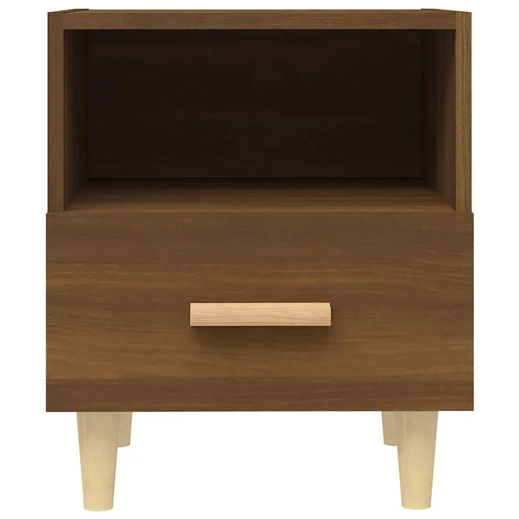 Bedside Cabinet Brown Oak 40x35x47 cm 817301