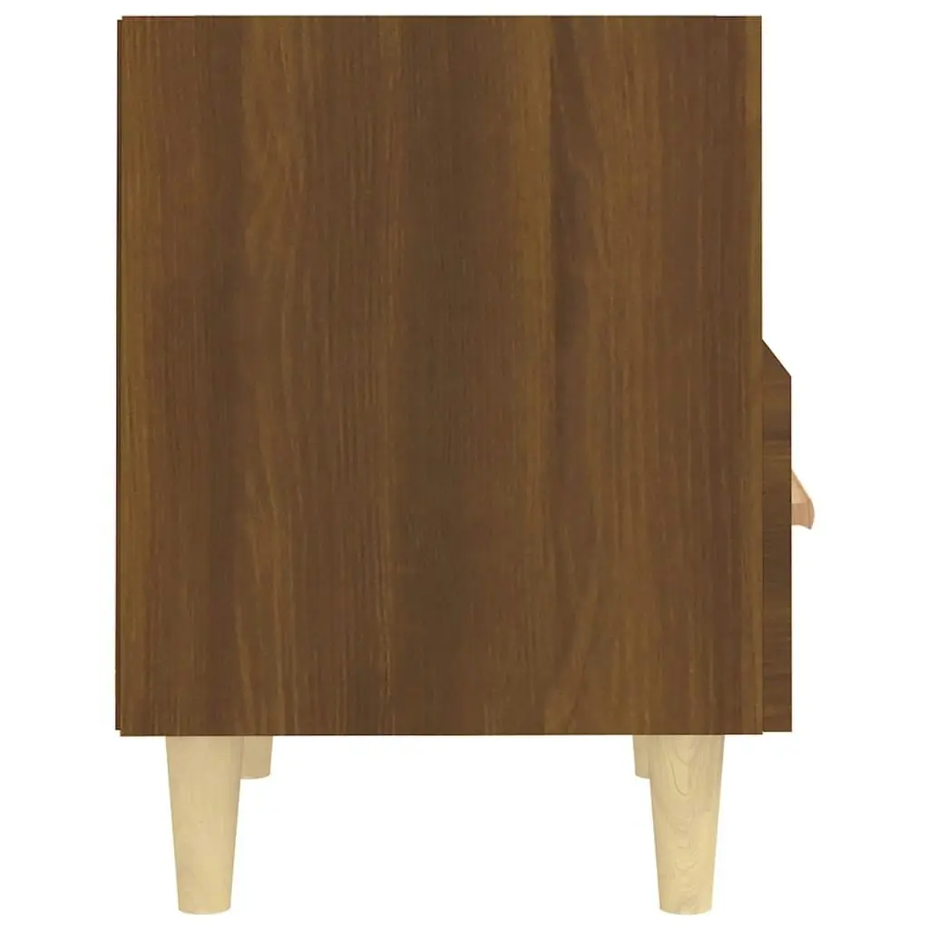 Bedside Cabinet Brown Oak 40x35x47 cm 817301