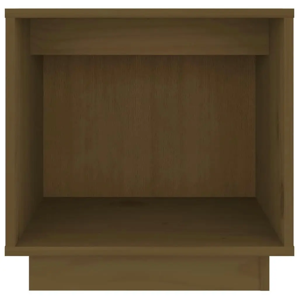 Bedside Cabinet Honey Brown 40x30x40 cm Solid Wood Pine 813341