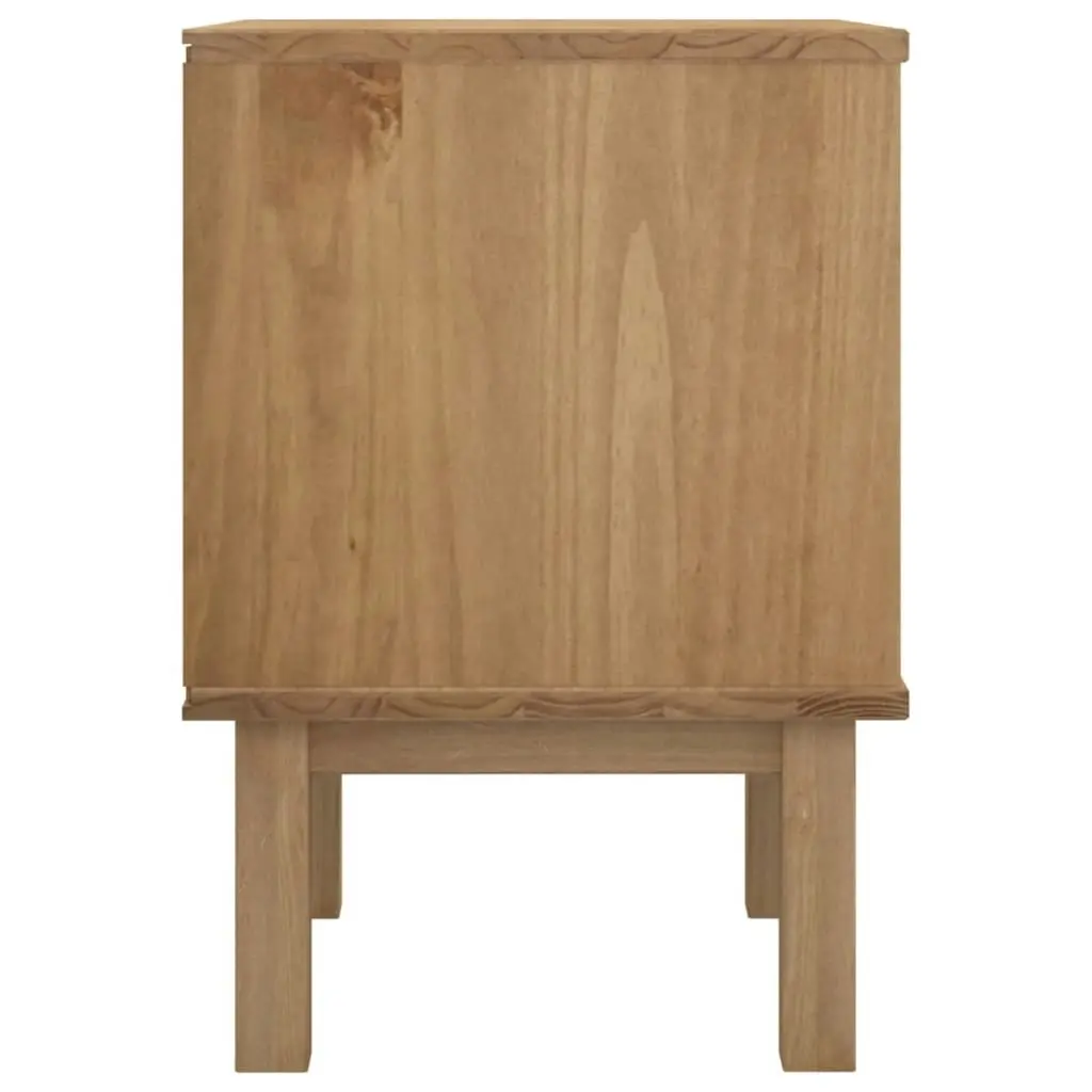 Bedside Cabinet OTTA 45x39x57 cm Solid Wood Pine 348576