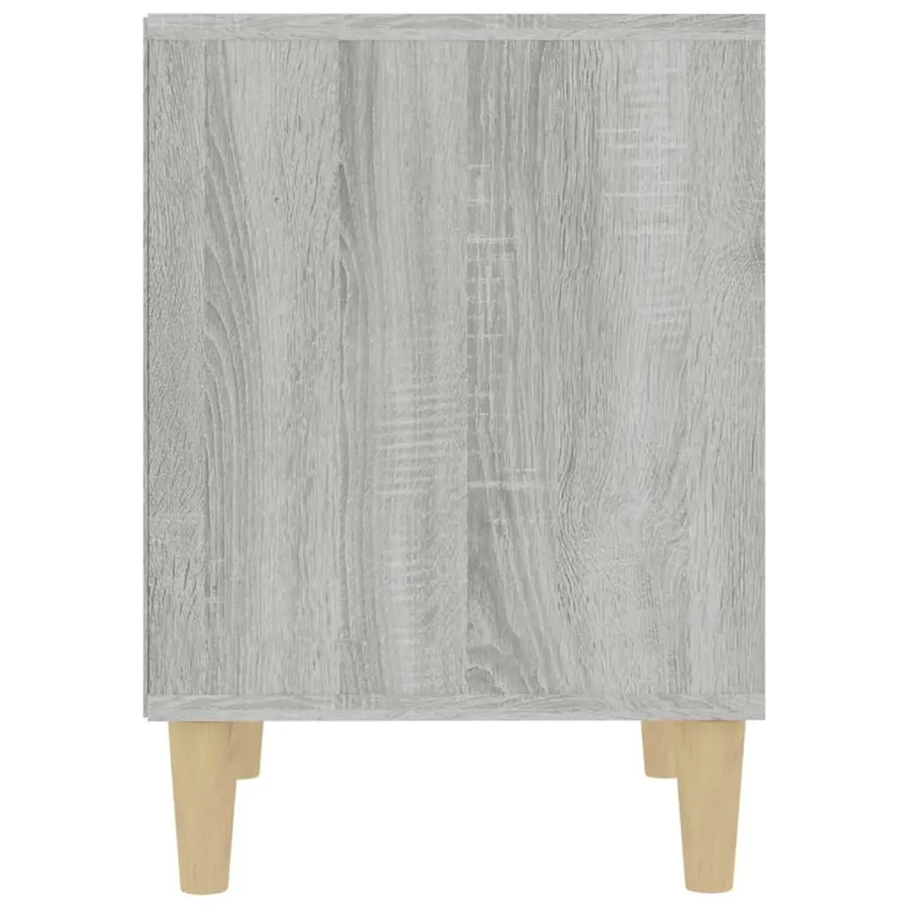 Bedside Cabinet Grey Sonoma 40x35x50 cm 821870