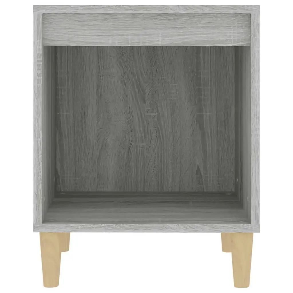 Bedside Cabinet Grey Sonoma 40x35x50 cm 821870