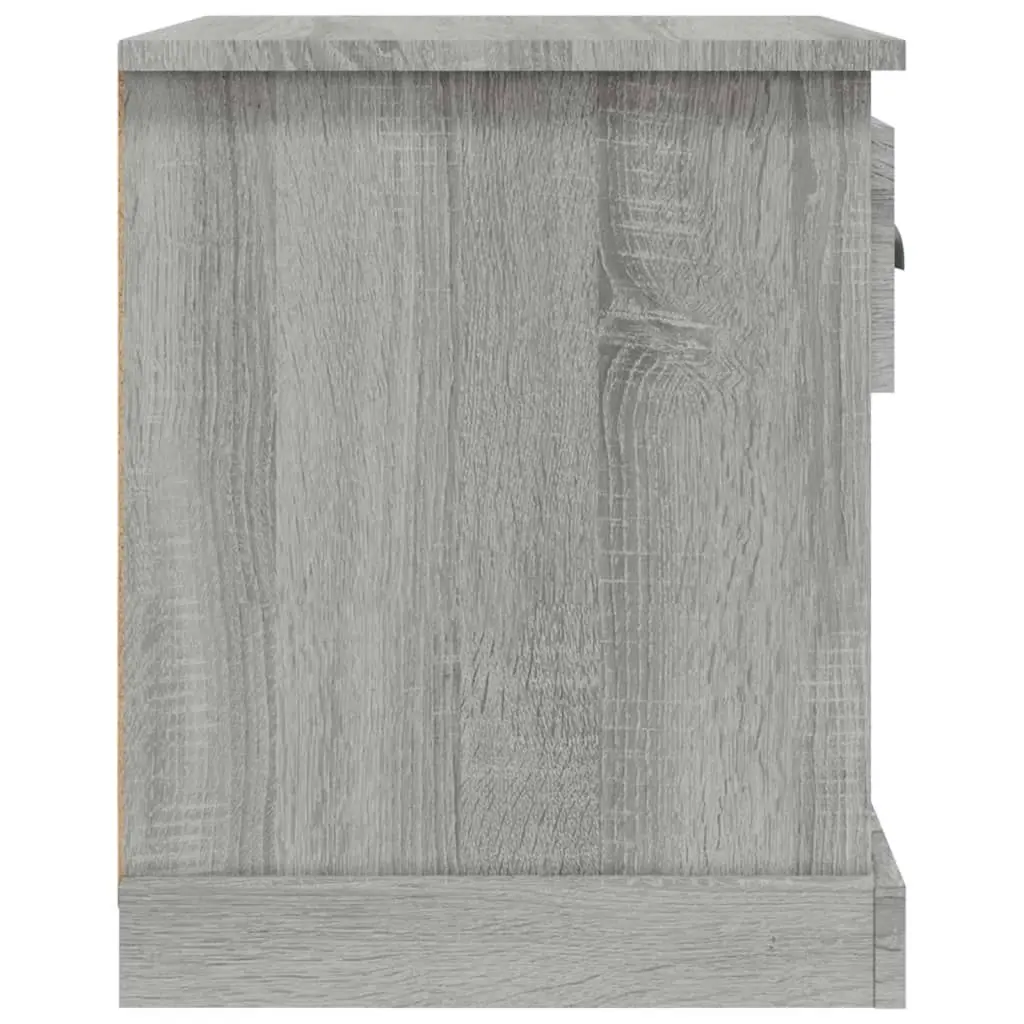 Bedside Cabinet Grey Sonoma 39x39x47.5 cm Engineered Wood 816140