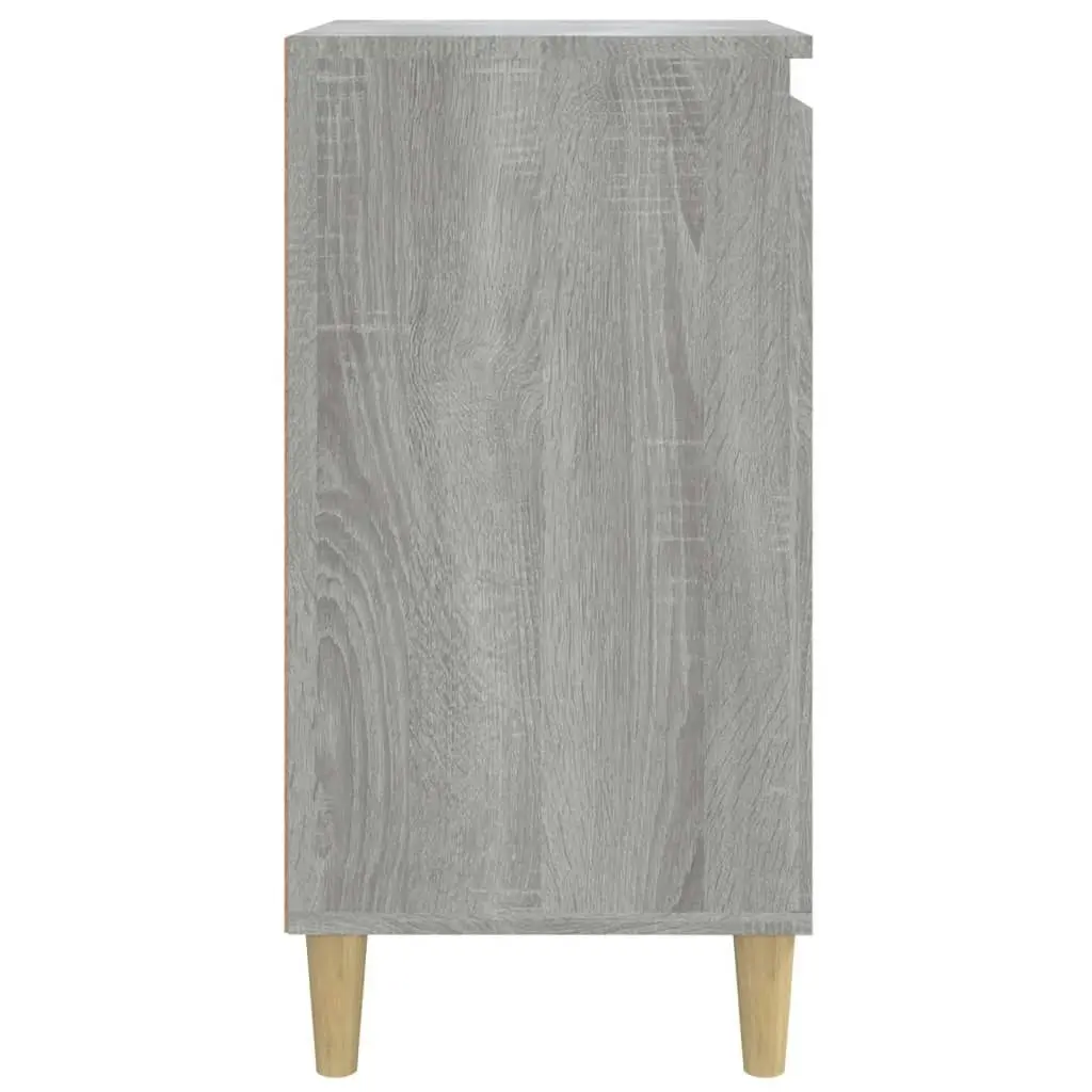 Bedside Cabinet Grey Sonoma 40x35x70 cm Engineered Wood 819640